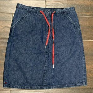 Tommy Jeans‎ Size 5 Straight Denim Jean Skirt 1999 Y2K VTG